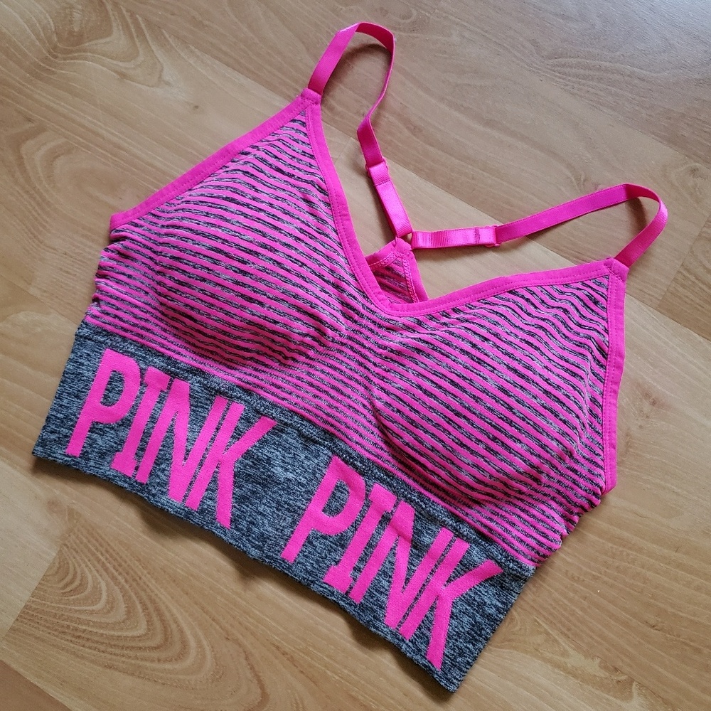 Pink Victoria's Secret Sports Bra
